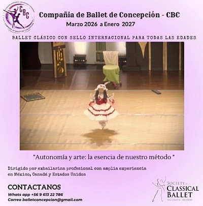 Ballet Infantil y juvenil concepcion, chile